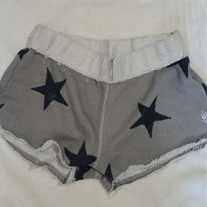 NWOT💥Free People Fleece Star-Print Shorts,